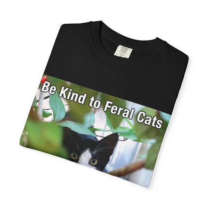 Be Kind to Feral Cats T-Shirt — Feral Cat Rescue Awareness Tee