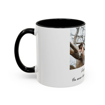 BYOB Accent Mug – “Bring Your Own Book” – 11oz Ceramic for Book Lovers