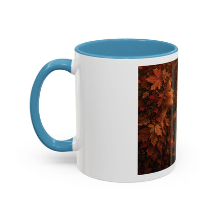 Autumn Speaks Coffee Mug — Fall Cider Rustic Accent Mug