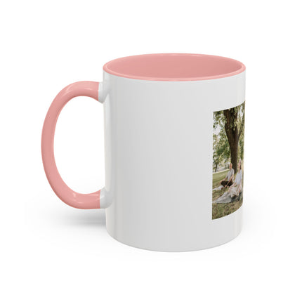 Inspirational Photo Accent Coffee Mug — “Don’t regret growing older. It is a privilege denied to many.”
