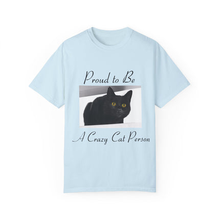 Proud to Be a Crazy Cat Person T-Shirt – Unisex Tee for Cat Lovers