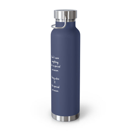 Insulated Bottle — Inspirational Photo & Quote 22oz