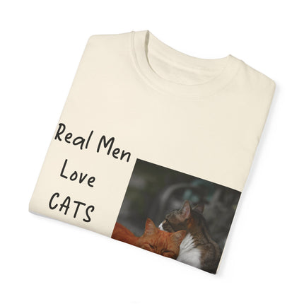 Real Men Love Cats Unisex T-Shirt – Cute Cat Lover Tee