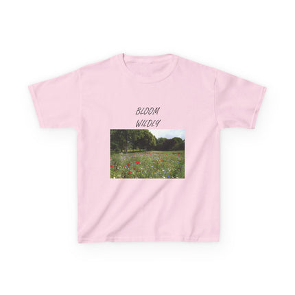 Kids Bloom Wildly Tee – Nature-Inspired Graphic Shirt for Spring Fun