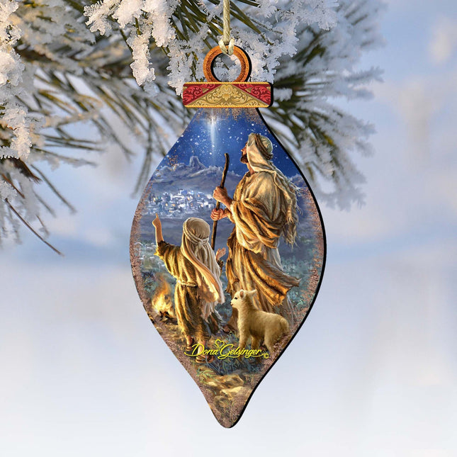 Shepherds Keeping Watch Cone by Gelsinger - Nativity Holiday Decor - 8041025-1838-0