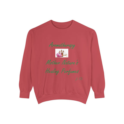 Aromatherapy Sweatshirt – “Healing Perfumes” Unisex Comfort Fit