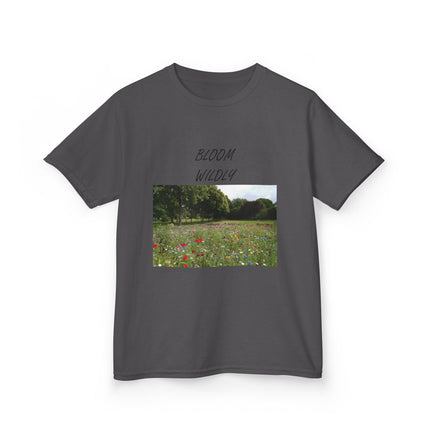 Kids Bloom Wildly Tee – Nature-Inspired Graphic Shirt for Spring Fun