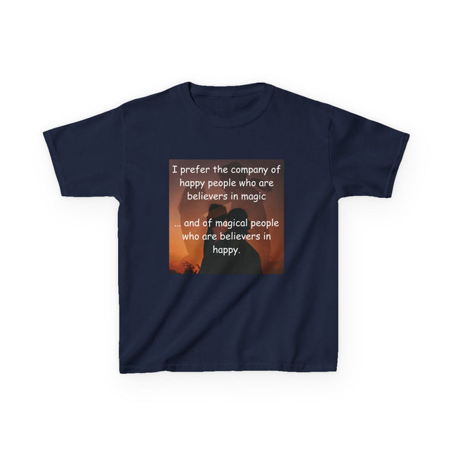 Magical Believers Kids Tee – Happy People Design in Soft Cotton