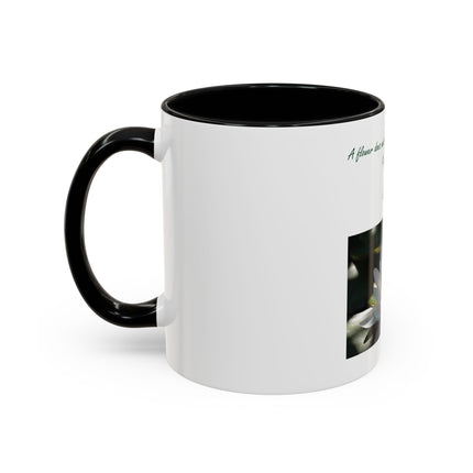 Lotus Flower Coffee Mug — "A flower does not compete with other flowers, it just blooms"