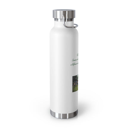 “Flower Child” Copper Bottle – 22oz Vacuum Insulated | Eco-Friendly