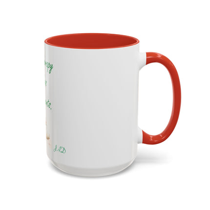 Aromatherapy Makes Good Scents Accent Coffee Mug — Essential Oil Gift