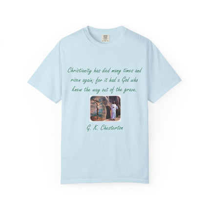 Inspirational Quote T-Shirt - G.K. Chesterton Design