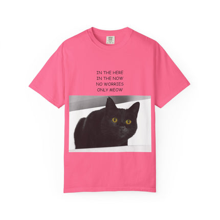 Inspirational Cat T-Shirt for Cat Lovers - 'Only Meow'