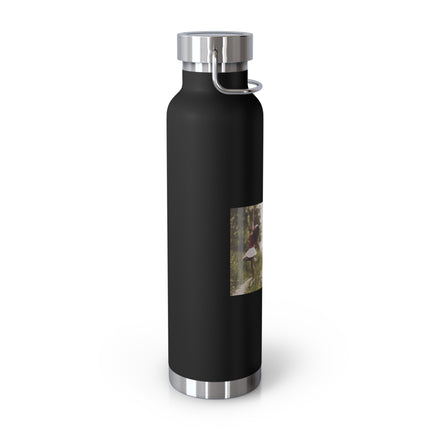 22oz Insulated Bottle with Inspirational Quote – Copper Vacuum Flask