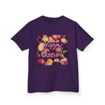 Kids Ostara Celebration Tee - Happy Ostara Floral Design