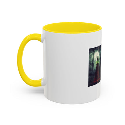 Blessed Be the Witches Accent Coffee Mug — Witchcraft Poem, Gothic Pagan Gift