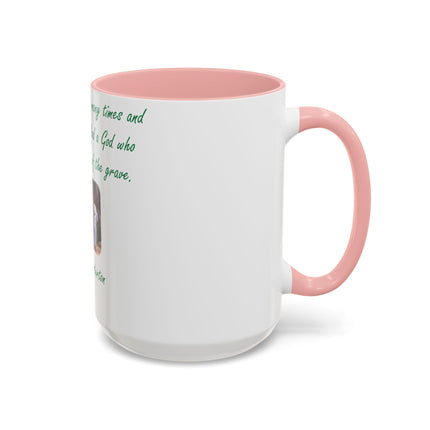 Chesterton Quote Mug – Resurrection Design – Accent Ceramic – 15oz