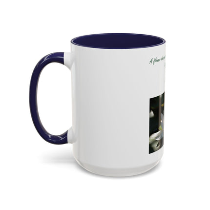 Lotus Flower Coffee Mug — "A flower does not compete with other flowers, it just blooms"