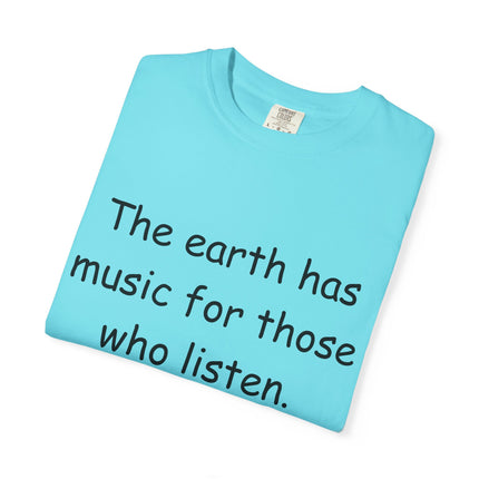 Inspirational Shakespeare Quote Unisex Garment-Dyed T-Shirt