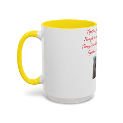 Romantic Coffee Mug – “Together Forever” – 15oz Ceramic