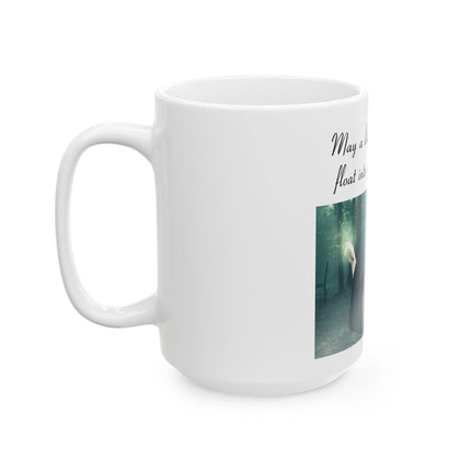Magick Forest Ceramic Mug — "May a little bit of magick float into your life today"