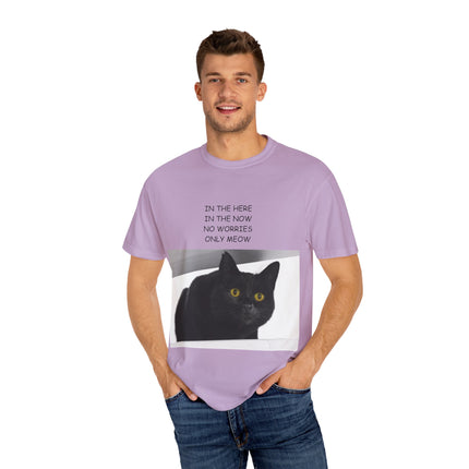 ‘Only Meow’ Cat Tee – Inspirational T-Shirt for Feline Fans