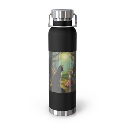 Enchanted Forest Water Bottle - 22oz Vacuum Insulated with Artwork