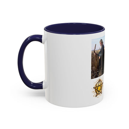 Witchcraft Quote Accent Coffee Mug — 'Male or Female, Young or Old' Pagan Witch Tribute