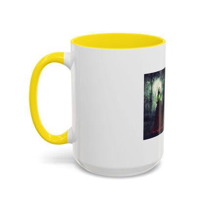 Blessed Be the Witches Accent Coffee Mug — Witchcraft Poem, Gothic Pagan Gift