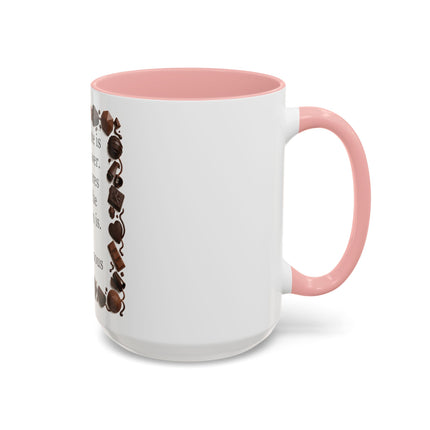 Coffee Mug - "Chocolate is the answer. Who cares what the question is."
