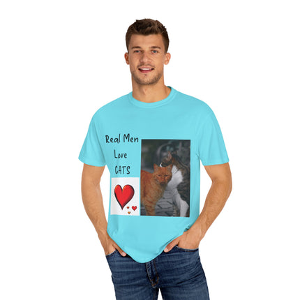 Real Men Love Cats Unisex T-Shirt – Cute Cat Lover Tee