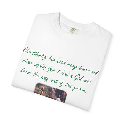Inspirational Quote T-Shirt - G.K. Chesterton Design