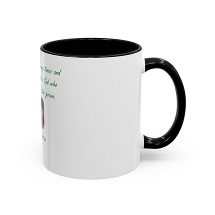 Christian Quote Coffee Mug — G. K. Chesterton 'Christianity Has Died Many Times' Accent Mug (11/15oz)