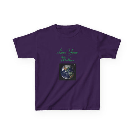Love Your Mother Kids Tee – Earth-Themed Cotton Shirt