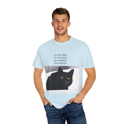 ‘Only Meow’ Cat Tee – Inspirational T-Shirt for Feline Fans