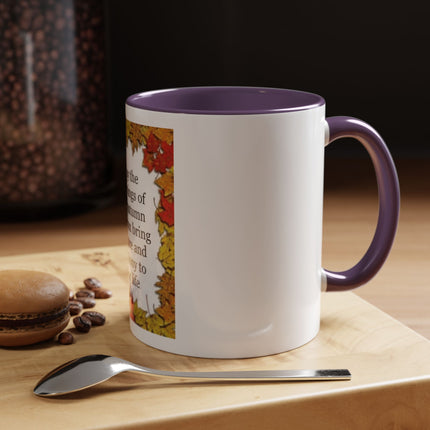Autumn Equinox Coffee Mug – "May the blessings of the autumn equinox bring balance and harmony to your life"
