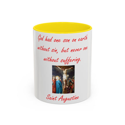 Saint Augustine Mug – 11oz Accent Cup for Faith & Reflection