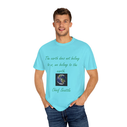 Eco-Friendly T-Shirt – “We Belong to the Earth” Design