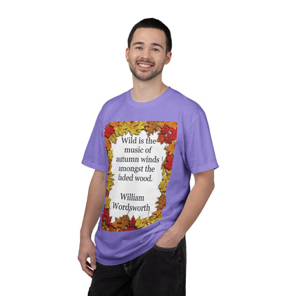 Wordsworth Autumn Quote T-Shirt
