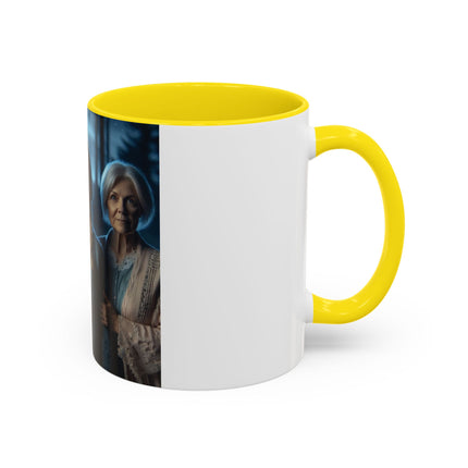 Triple Goddess Accent Mug – 11oz Ceramic Cup for Mystical Women