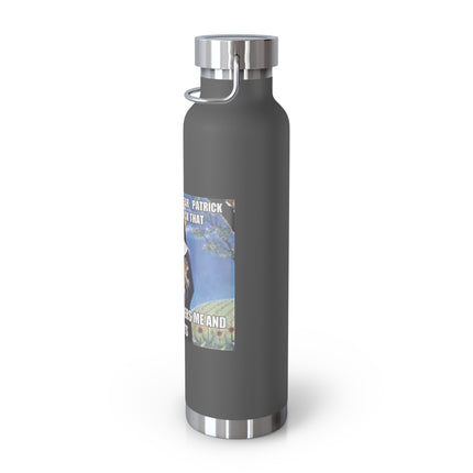 Humorous Insulated Bottle – “It Happens Every Year” – 22oz