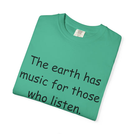 Inspirational Shakespeare Quote Unisex Garment-Dyed T-Shirt