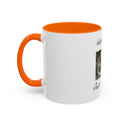 Coffee Mug - "Instant Human Just Add Coffee" Accent Ceramic Mug (11/15oz)
