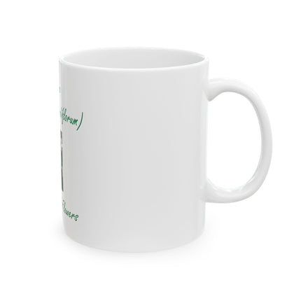 Jasmine Botanical Mug — "The King of Flowers" 11oz/15oz Ceramic