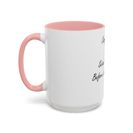 Carpe Diem Coffee Mug — "Seize the Day... Before the Day Seizes You" Accent Mug (11/15oz)