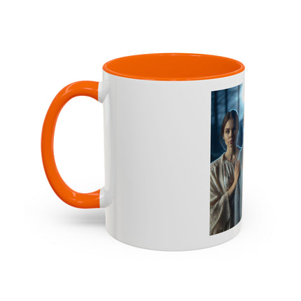 Mystic Sisters Coffee Mug — Moonlit Forest Portrait (11oz, 15oz)