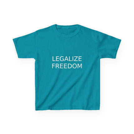 Legalize Freedom Kids Tee – Heavy Cotton Statement Shirt