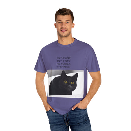 ‘Only Meow’ Cat Tee – Inspirational T-Shirt for Feline Fans
