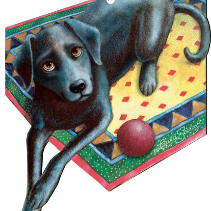 Ready When You Are Holiday Door Decor by Laura Seeley - Pets Dog and Cats Decor - 8511017H-4