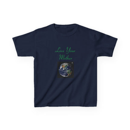 Love Your Mother Kids Tee – Earth-Themed Cotton Shirt
